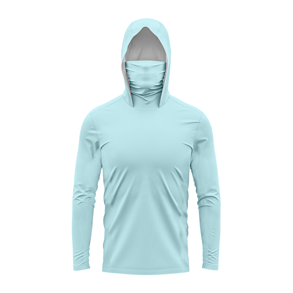 Hoodie Pancing Pria UPF50+ den - Fishing Mask Sun Protection ulasan dan harga