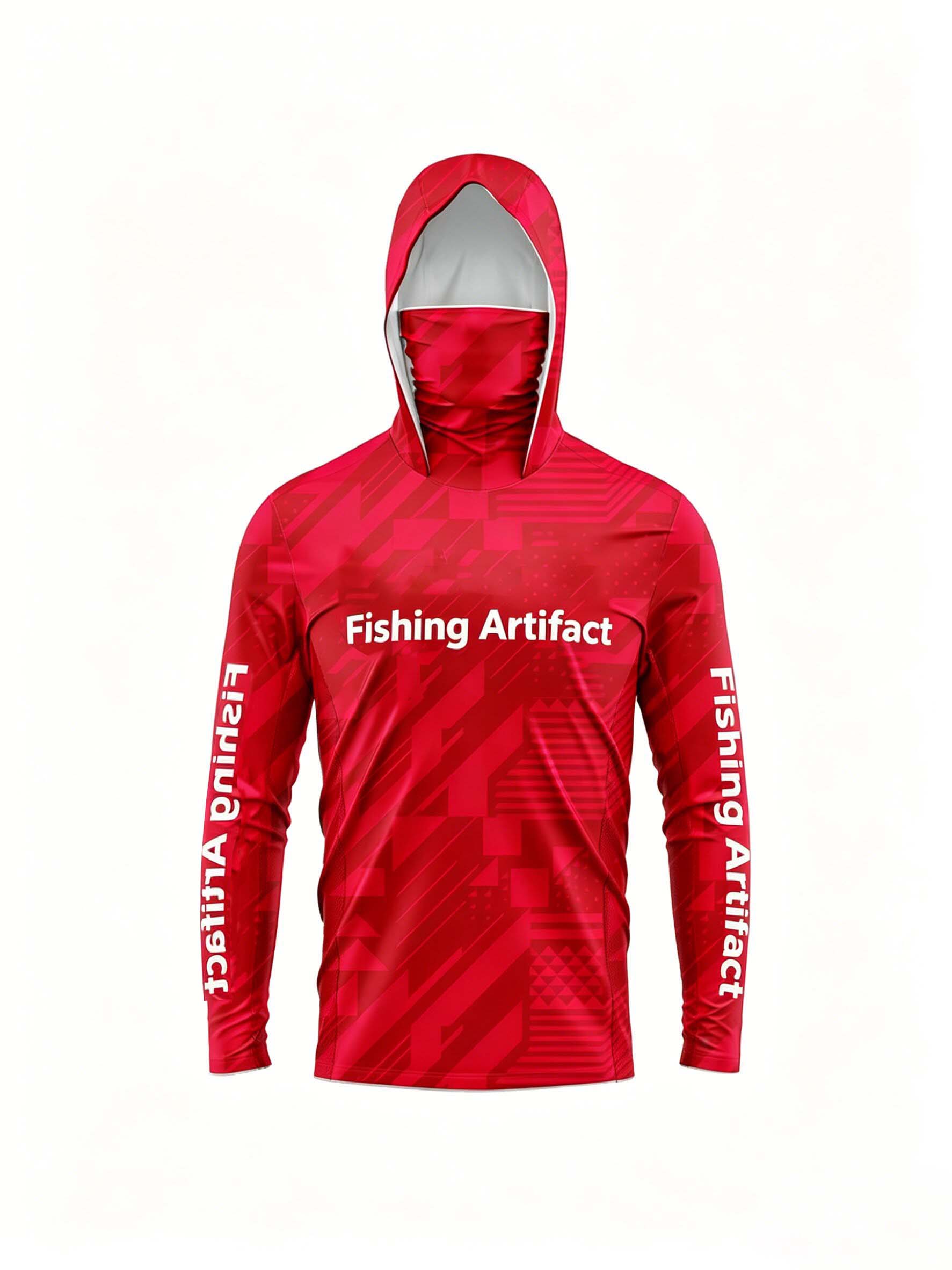 Jaket Hoodie Pria untuk Memanc - Fishing Mask Sun Protection ulasan dan harga