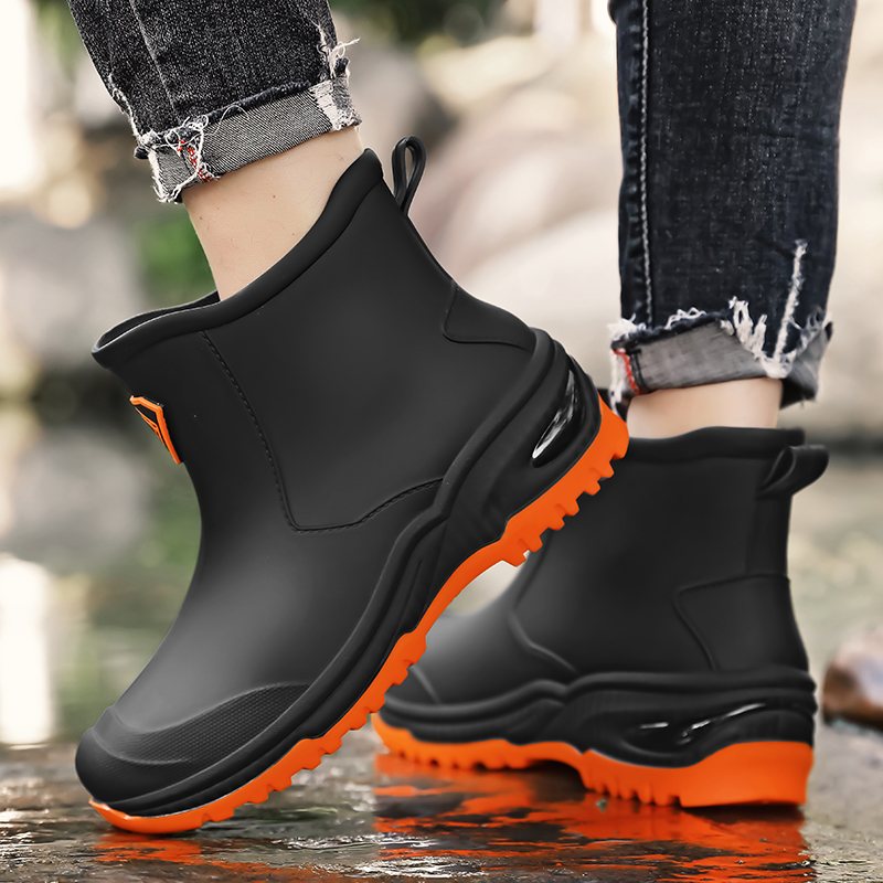 Sepatu Bot Hujan Pria Anti-Sel - Fishing Boots ulasan dan harga