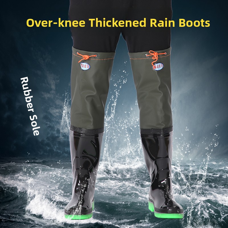 Sepatu Bot Hujan Setinggi Lutu - Fishing Boots ulasan dan harga