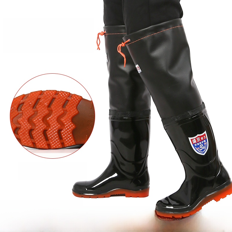 Sepatu Bot Hujan Setinggi Lutu - Fishing Boots ulasan dan harga