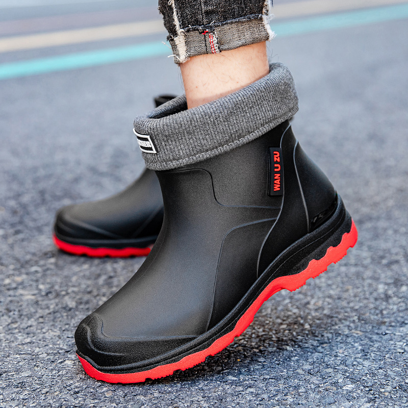 Sepatu Bot Hujan Pria Model Pe - Fishing Boots ulasan dan harga