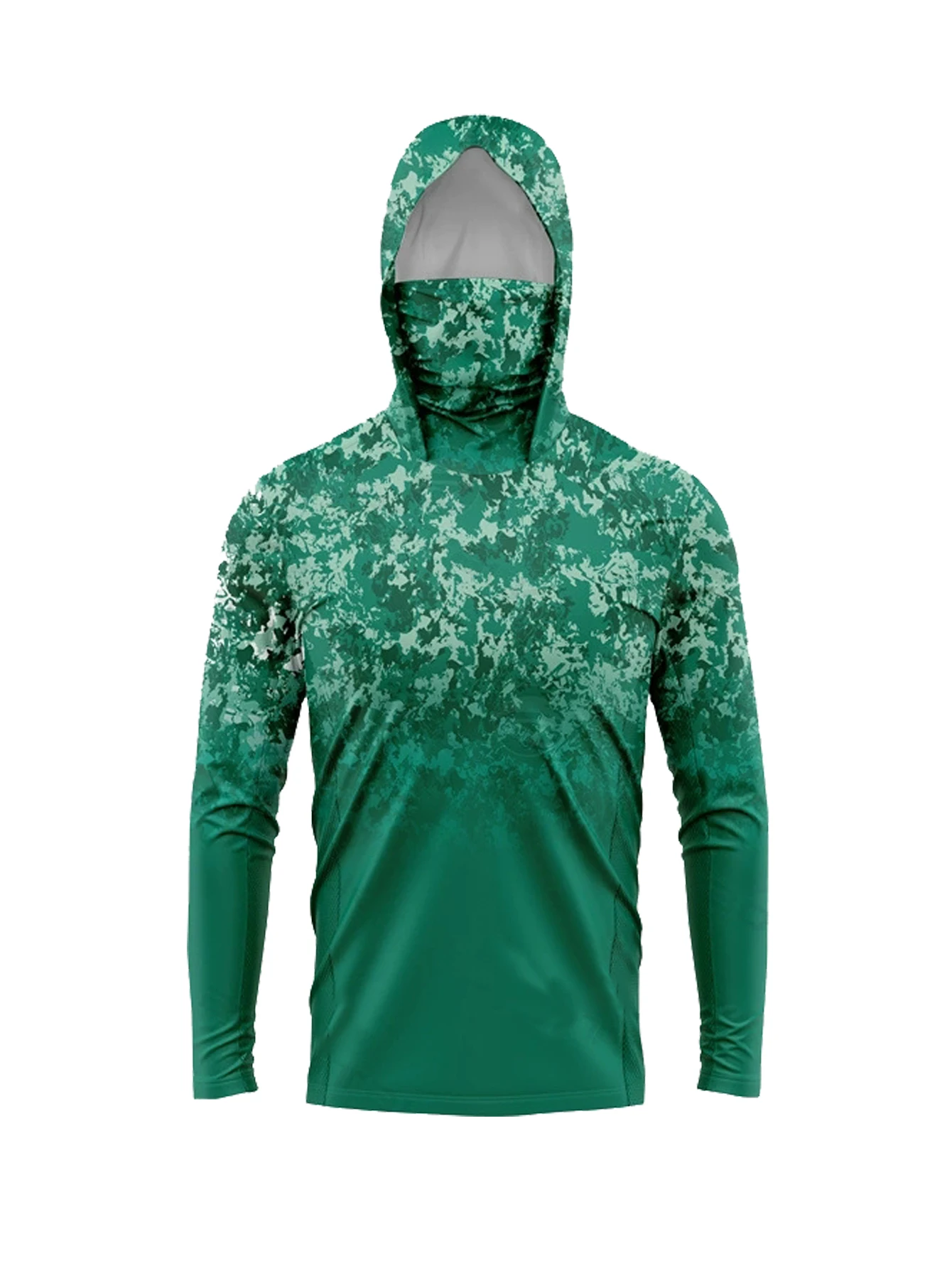 Hoodie Pria Anti-UV UPF50+ unt - Fishing Mask Sun Protection ulasan dan harga